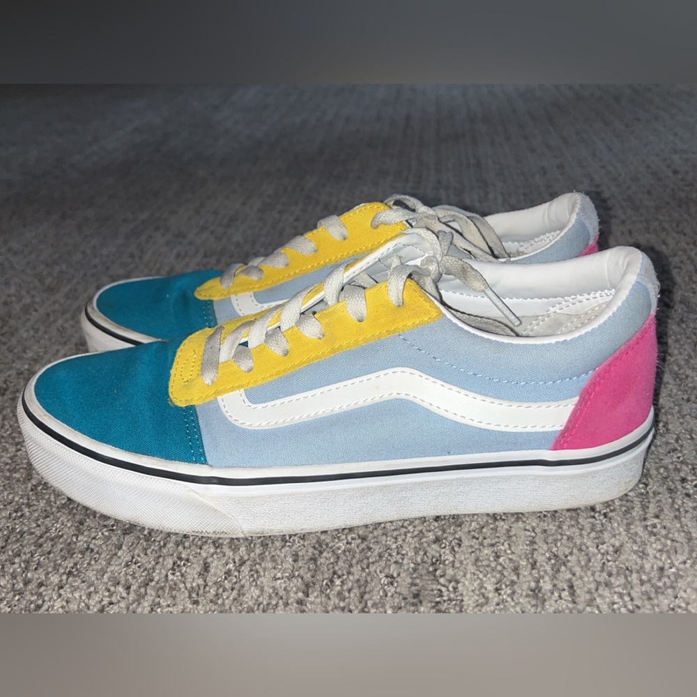 Multi color vans
